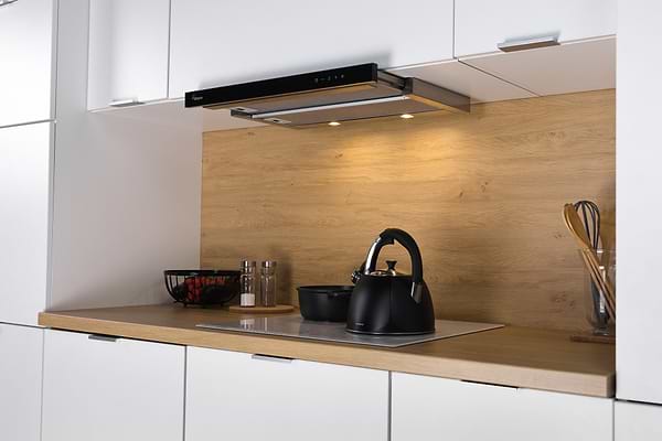 Фото - Уцінка - Витяжка вбудована Akpo WK-7 Light Glass Touch 1200 Inox+Black 60