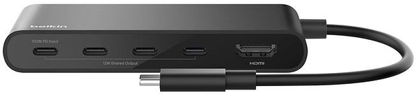 Фото - Хаб USB Belkin USB-C 5в1 Multiport Dock (AVC021HQBK)