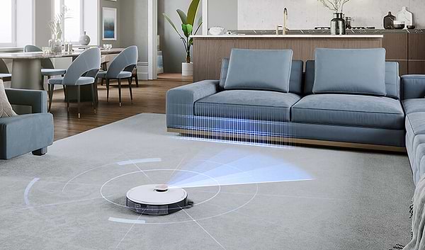 Фото - Робот-пылесос моющий Ecovacs Deebot OZMO T8 Plus (DLX11-54)