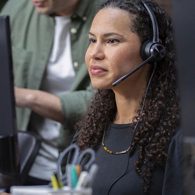 Фото - Гарнитура проводная Poly On-ear EncorePro 310 Black (77T43AA)