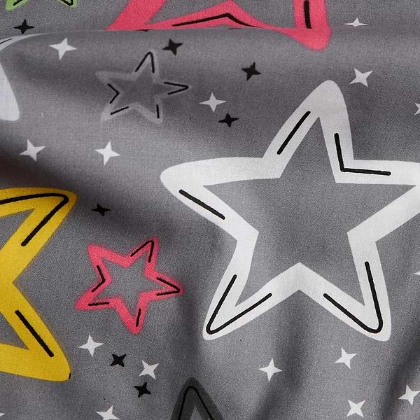 Фото - Комплект постільної білизни Moon&Star Бязь Gold Люкс Cosmic Party 143х210 см нав. 2х40х60 (MS-820009010)