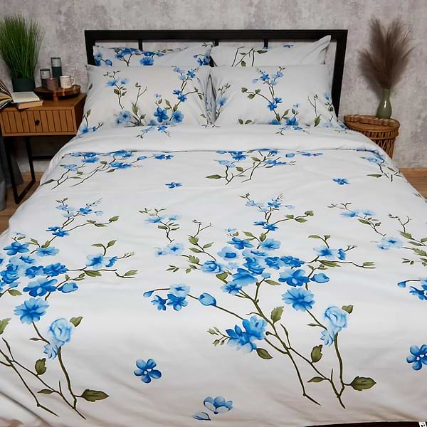 Фото - Пододеяльник полуторный Moon&Star Бязь Gold Люкс Sky Bloom 143 x 210 см (MS-870001145)