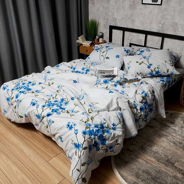 Фото - Пододеяльник полуторный Moon&Star Бязь Gold Люкс Sky Bloom 143 x 210 см (MS-870001145)