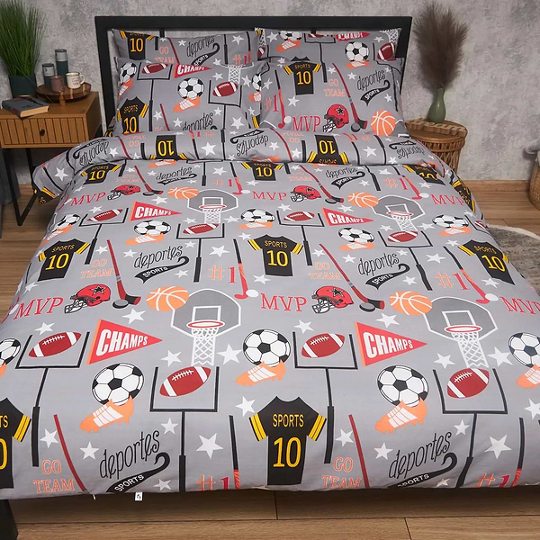 Фото - Підковдра двоспальна євро Moon&Star Бязь Gold Люкс Champion's Rest 200x220 см (MS-870001018)