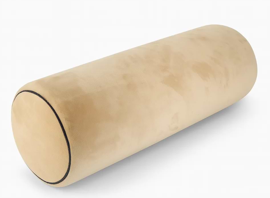 Подушка валик MirSon №8394 Velvet Line 28-0004 Cream Tencel 70х16 см (2200006253501)