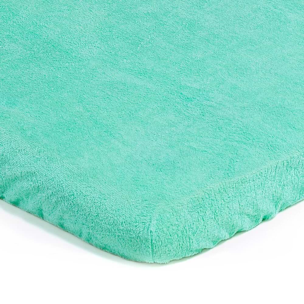 Наматрацник дитячий ЕКО ПУПС непромокальний чохол Classic розмір 60х120х12 см Зелений (КНАМЧ12060з)