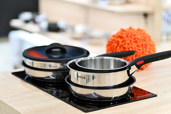 Фото - Уцінка - Набір посуду зі знімною ручкою Tefal L897SA74 Ingenio Emotion 10 пр