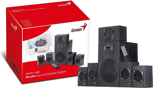 Фото - Комп'ютерна акустика 5.1 Genius SW-HF5.1 4500 II