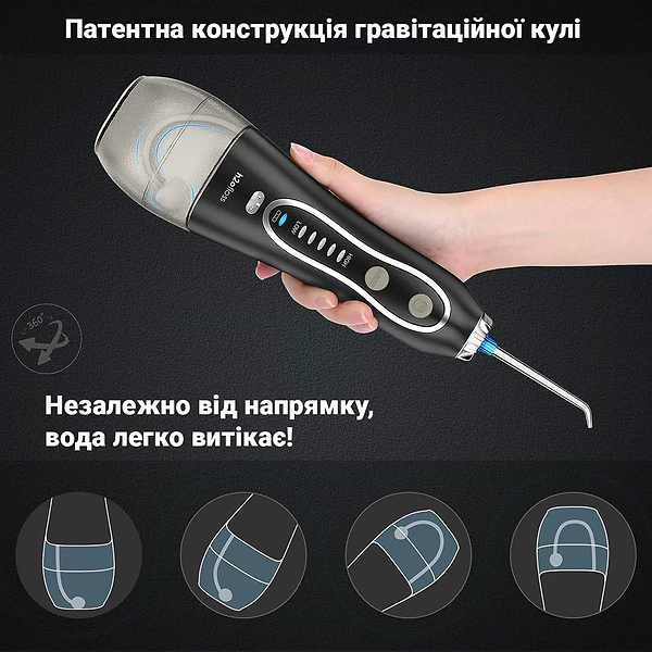 Фото - Іригатор H2OFloss HF-2 Black