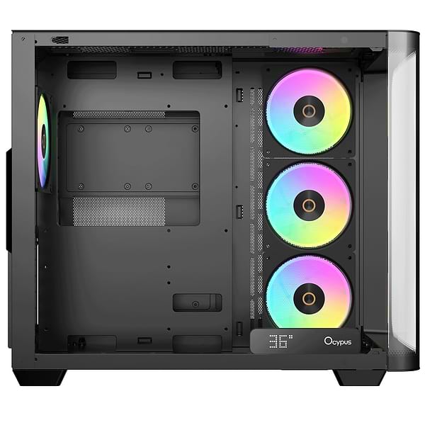 Фото - Корпус OCYPUS IOTA C70 BK CURVE ARGB DIGITAL (IOTA-C70-BKD400CD-GL)