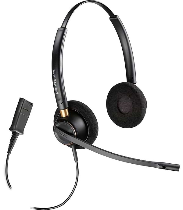 Фото - Гарнитура проводная Poly On-ear EncorePro 520 Black (783P7AA)