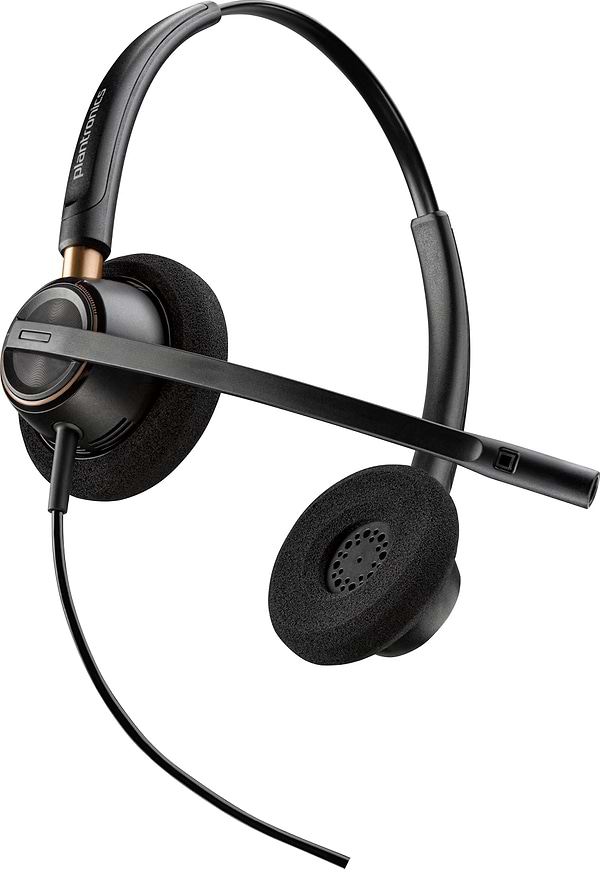 Фото - Гарнитура проводная Poly On-ear EncorePro 520 Black (783P7AA)