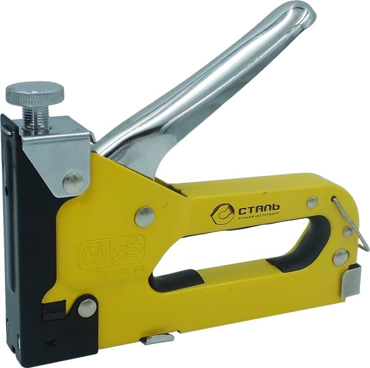 Степлер Сталь 4-14 мм + 400 скоб (62002)