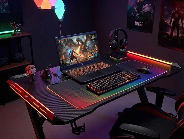 Фото - Ноутбук ігровий Acer Nitro V 15 ANV15-52 (NH.QV3EU.00X) Black