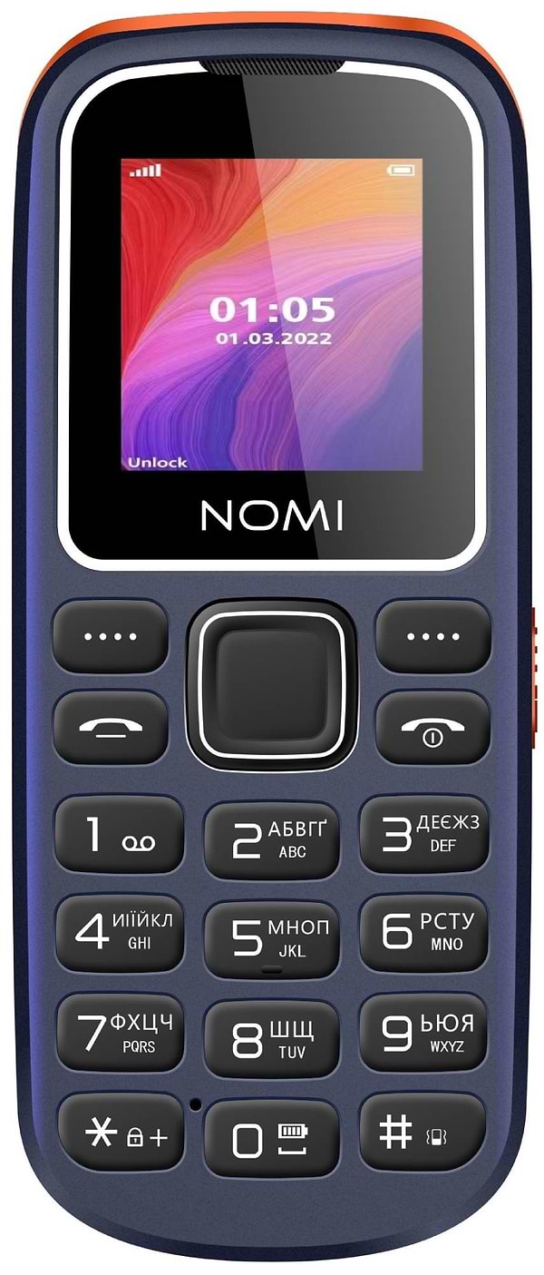 Фото - Мобільний телефон Nomi i1441 Dual Sim Blue