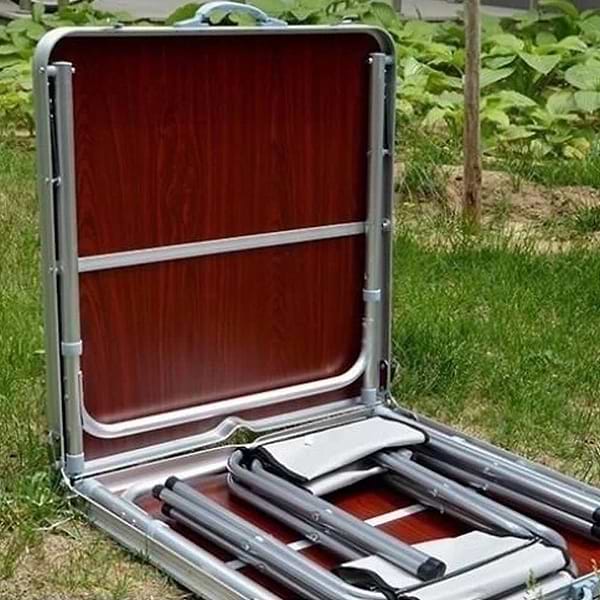 Фото - Складной стол Voltronic DT-4251 с 4 стульями