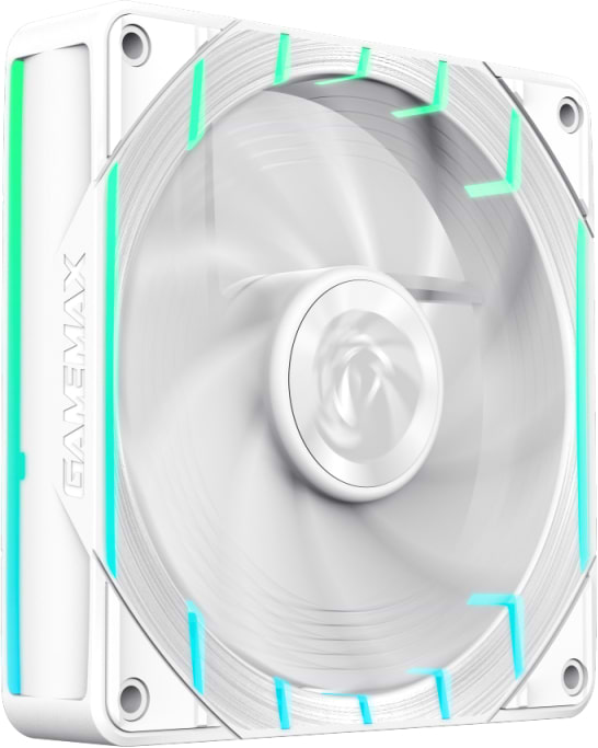 Корпусный вентилятор Gamemax Tornado T12 ARGB-W