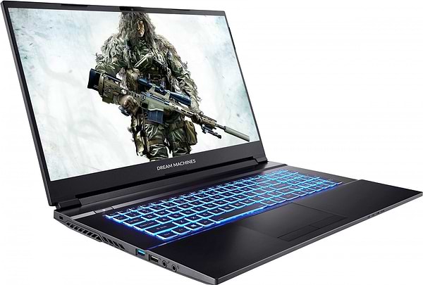 Фото - Уценка - Ноутбук игровой Dream Machines G1650-17 (G1650-17UA70) Black