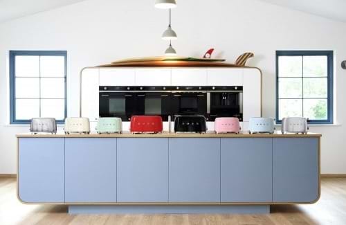 Фото - Тостер Smeg TSF01PBEU