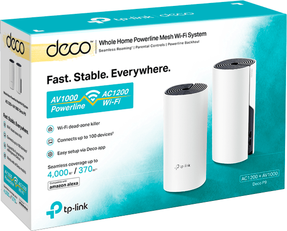 Фото - MESH система WiFi5 TP-Link Deco P9 (2-Pack)