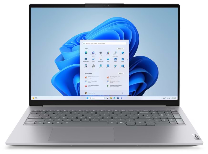 Ноутбук Lenovo ThinkBook 16 G8 IAL (21SK007YRA) Arctic Grey - Фото 1