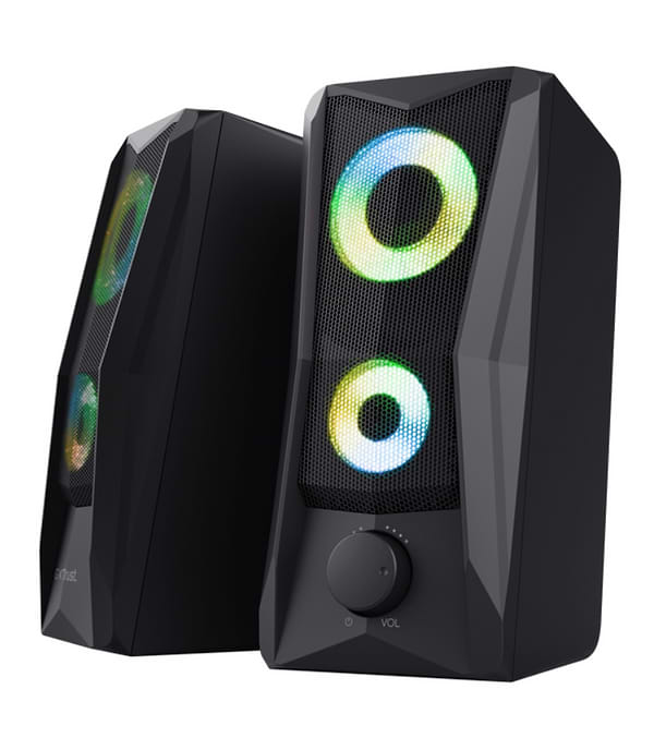 Фото - Комп'ютерна акустика компактна 2.0 Trust GXT 606B Javv RGB-Illuminated 2.0 Black (25108)