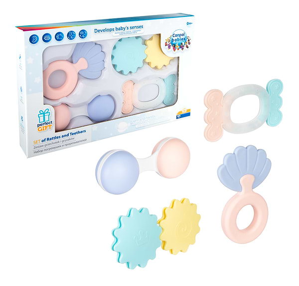 Фото - Погремушка Набор Canpol babies Pastel (79/401)