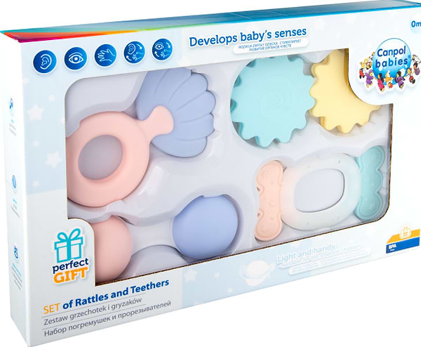 Фото - Погремушка Набор Canpol babies Pastel (79/401)