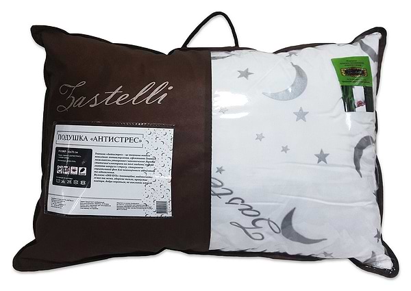 Фото - Подушка стандартна Zastelli Антистрес 50х70 біла (11523)
