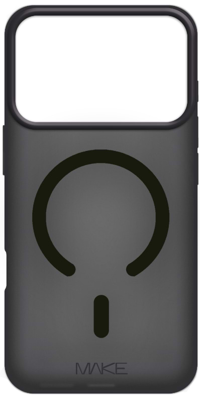 Чохол для смартфону MAKE Aura Magnet for Apple iPhone 18 Pro/17 Pro,  Black (MCLAM-AI18P/17PBK)