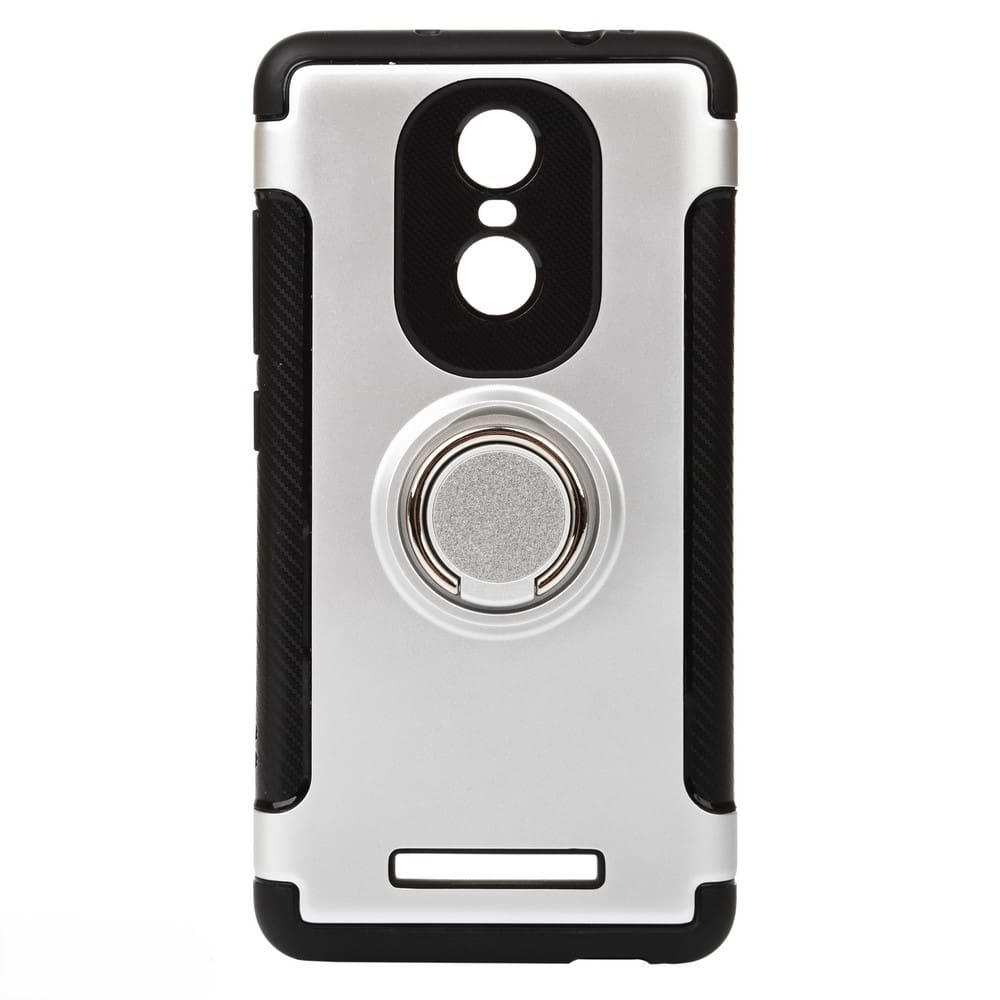 Чехол для смартфона BeCover Magnetic Ring Stand for Xiaomi Redmi Note 3 Silver (701920) - Фото 1