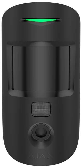 Бездротовий датчик руху Ajax MotionCam HDR (PhOD) Jeweller (8EU) ASP Black з камерою (000053985) - Фото 1