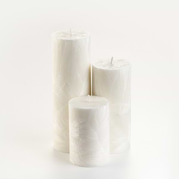 Фото - Свеча декоративная CandlesBio цилиндр 70/150 мм Белый (WP00 70/150)