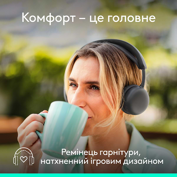 Фото - Гарнітура бездротова Logitech Zone Wireless 2 ES Graphite (981-001503)
