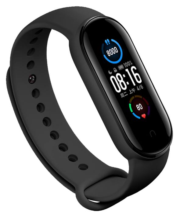 Фото - Ремінець для фітнес-браслету BeCover for Xiaomi Mi Smart Band 5 Black (705062)