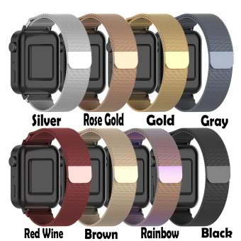 Фото - Ремешок для смарт-часов BeCover Milanese Style for Xiaomi iMi KW66 (22mm)/Mi Watch Color/Haylou LS01/Watch S1 Active Gray (707745)