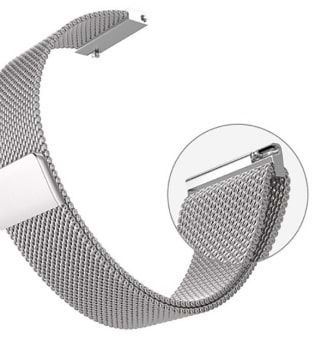 Фото - Ремінець для смарт-годинника BeCover Milanese Style for Amazfit Stratos (22mm)/Stratos 2/2S/3/Amazfit GTR 2/Amazfit GTR 47mm/Amazfit GTR Lite 47mm/Amazfit Nexo (707731)