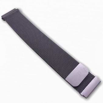 Фото - Ремешок для смарт-часов BeCover Milanese Style for Xiaomi iMi KW66 (22mm)/Mi Watch Color/Haylou LS01/Watch S1 Active Gray (707745)