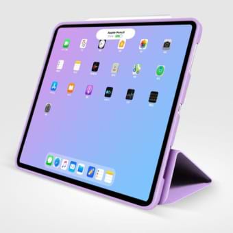 Фото - Чехол для планшета BeCover Tri Fold Soft TPU Silicone for Apple iPad Air (4/5) 2020/2022 10.9'' Purple (708511)