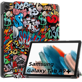 Фото - Чохол для планшету BeCover Smart Case for Samsung Galaxy Tab A9 Plus SM-X210/SM-X215/SM-X216 11.0"" Graffiti (710314)