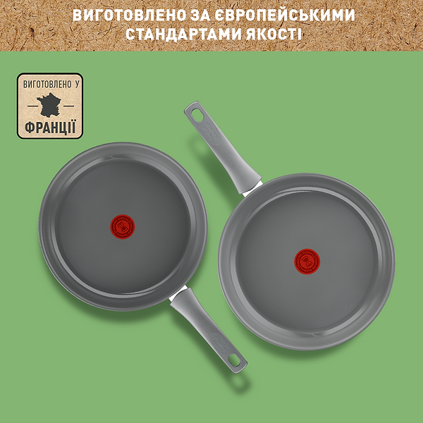 Фото - Сковорода універсальна Tefal C4260443 Renewal 24 см