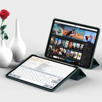 Фото - Чохол для планшета BeCover Tri Fold Soft TPU Silicone for Apple iPad Air (4/5) 2020/2022 10.9'' Dark Green (711130)