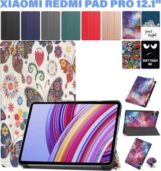 Фото - Чохол для планшету BeCover Smart Case for Xiaomi Redmi Pad Pro 12.1'' Butterfly (711306)