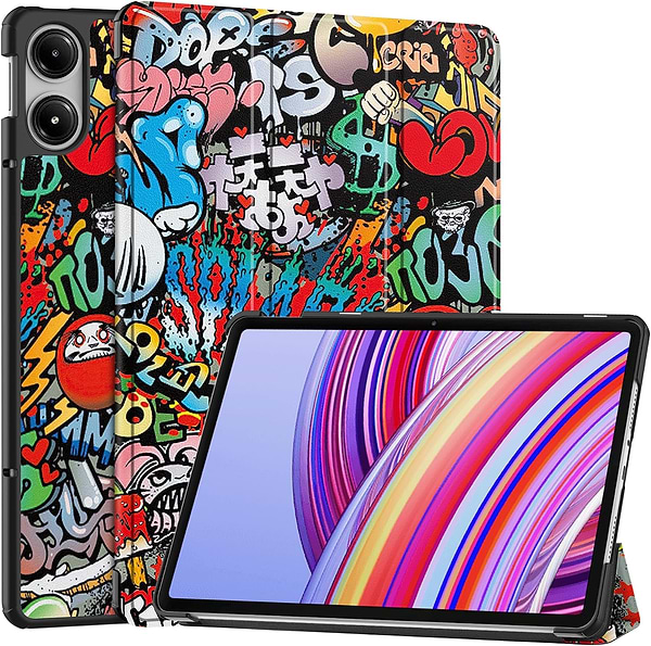 Фото - Чехол для планшета BeCover Smart Case for Xiaomi Poco Pad / Poco Pad M1 12.1" Graffiti (711569)