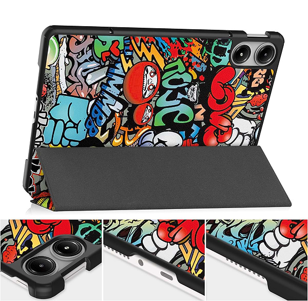 Фото - Чехол для планшета BeCover Smart Case for Xiaomi Poco Pad / Poco Pad M1 12.1" Graffiti (711569)