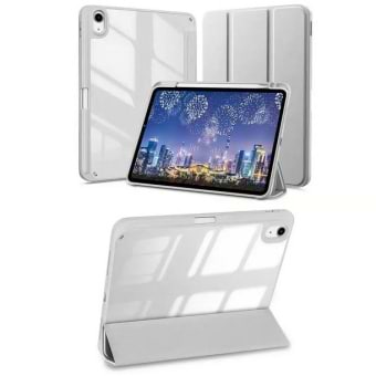 Фото - Чохол для планшета BeCover Soft Edge TPU з кріпленням Apple Pencil for Apple iPad Air (4/5) 2020/2022 10.9'' Gray (711699)
