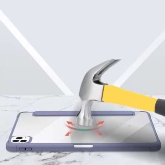 Фото - Чехол для планшета BeCover Soft Edge TPU с креплением Apple Pencil for Apple iPad Pro 11'' M4 2024 Purple (711716)