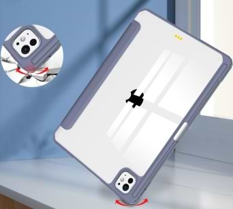 Фото - Чехол для планшета BeCover Soft Edge TPU с креплением Apple Pencil for Apple iPad Pro 11'' M4 2024 Purple (711716)