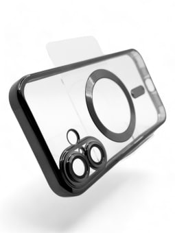 Фото - Чехол для смартфона BeCover TPU Chrome Case (MagSafe) for Apple iPhone 16 Plus Black (712075)