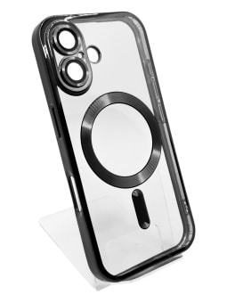 Фото - Чехол для смартфона BeCover TPU Chrome Case (MagSafe) for Apple iPhone 16 Plus Black (712075)